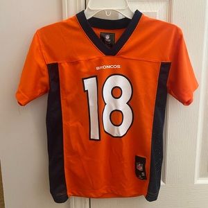 Youth Small Orange Peyton Manning Broncos Jersey